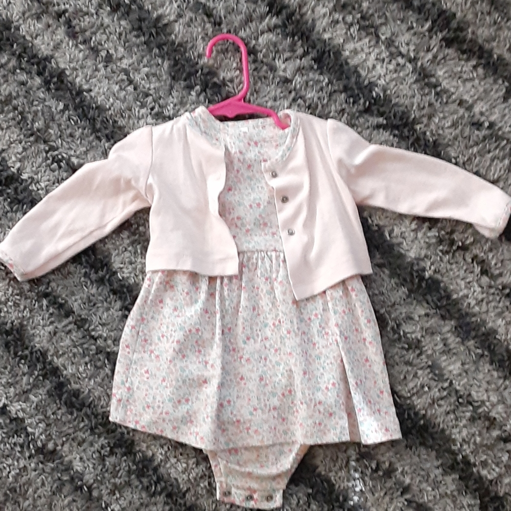 Cute dress with Cardigan